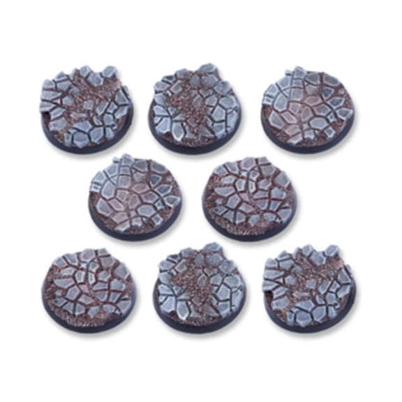 Tabletop Art 40mm Round Base - Cobblestone (8) New