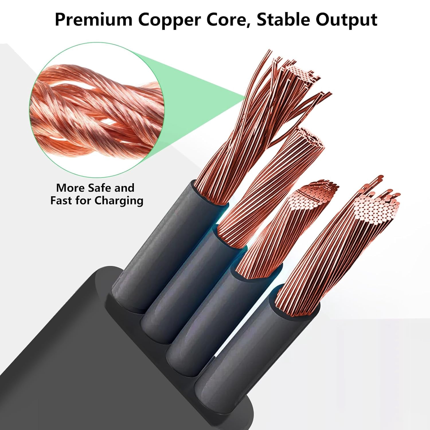 2Pack Weatherproof 30ft/9m Power Cable for Blink Outdoor 4 (4th Gen), Blink Outdoor/Indoor (3rd Gen)&Blink XT/XT2, Flat Extension Charger Cable with Adapter, Extra Type C to Micro USB Adapter