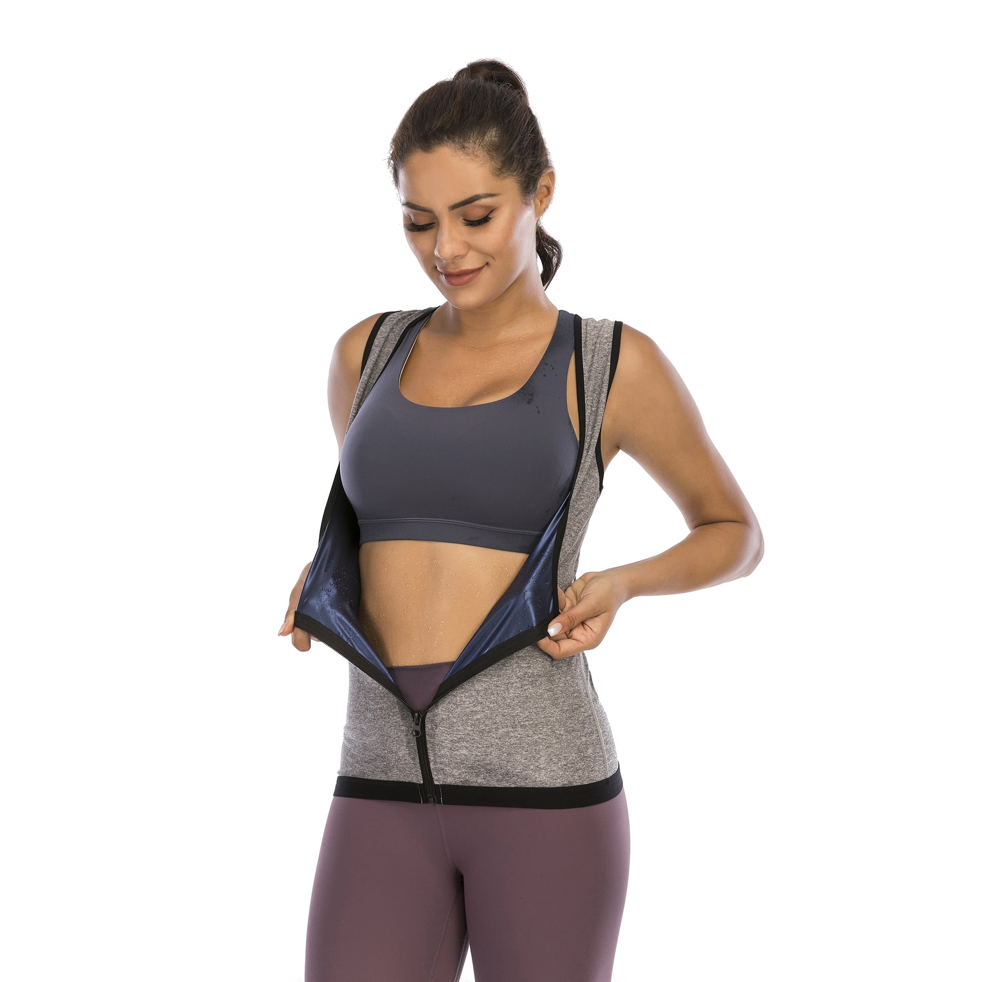 Waist Trainer Vest for Women,Zipper Corset Body Shaper for  display picture 1