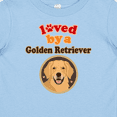 thumbnail image 4 of Inktastic Golden Retriever Dog Lover Boys or Girls Baby T-Shirt, 4 of 5