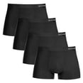thumbnail image 1 of Boxeurs pour Hommes Multipack, sous-Vêtements Respirants Boxeurs Trunks pour Hommes, Lot de 4, 1 of 6