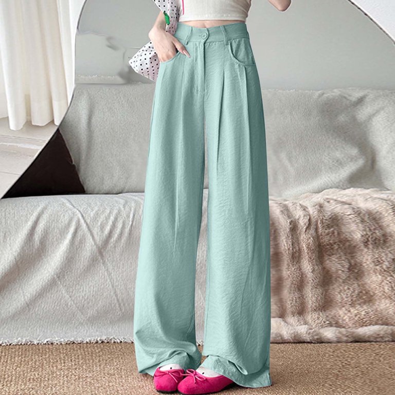 high waisted paperbag dress pants High Waist Paperbag Skinny Dress Pants