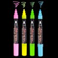 thumbnail image 6 of Marvy Uchida Bistro Chalk Marker, Broad Tip, Neon Colors, 4 Pc Set, 551740232, 6 of 6