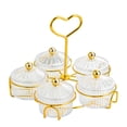 thumbnail image 1 of Juego de servir elegante para fiestas y celebraciones , Limpiar 5 tazones, 1 of 8
