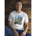 thumbnail image 2 of Brooklyn Bridge In New York T-Shirt Men -Image by Shutterstock, Male Large, 2 of 4