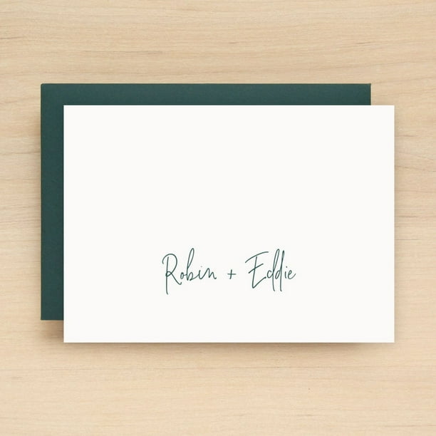Couples Stationery Personalized Stationary for Couples MATCH Design