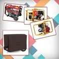 thumbnail image 6 of COVERS&ALL Outdoor Generator Cover, 18 Oz Heavy Duty Waterproof UV & Weather Resistant, Universal Portable Equipment Storage Protector with Air Vents & Drawstrings (38"W X 28"D X 30"H, Coffee), 6 of 6