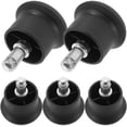 thumbnail image 3 of MRLESS 5-Pack Black Bell Glides Replacement Wheels for Office Chairs - , Smooth Rolling, Easy to Install, 3 of 7