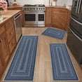 thumbnail image 3 of Ileading Boho Kitchen Rugs Sets 3 Piece with Runner Non Slip Kitchen Mats for Floor Washable Bohemian Runner Rug Set of 3, 3 of 15