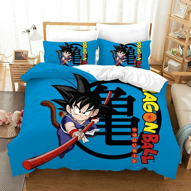 Cool 3D Dragon Ball Z Bedding Bed Set Anime Dragon Ball Bed Set Twin 