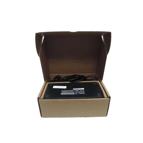 USED Lenovo ThinkPad Type 40A9 DK1633 USB-C Docking Station with adapter and cable