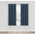 thumbnail image 1 of Mainstays 100% Blackout 63" Window Curtains Panel Pair, 1 of 3