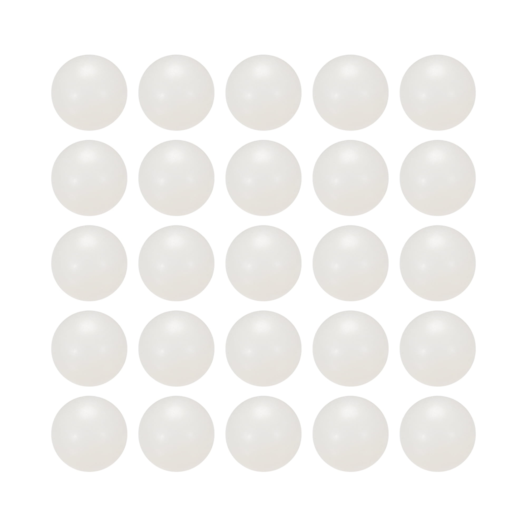 1/2inch PA Nylon Solid Plastic Balls Precision Bearing Ball 25 Pack