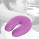 thumbnail image 3 of Almohada de viaje en forma de U para el cuello, cojín de apoyo para el cuello para dormir en la oficina. violeta, 3 of 9