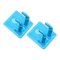 thumbnail image 1 of Estante de raqueta montado en la pared Colamx 2x Ganchos para raqueta de bádminton Metal Azul, 1 of 8