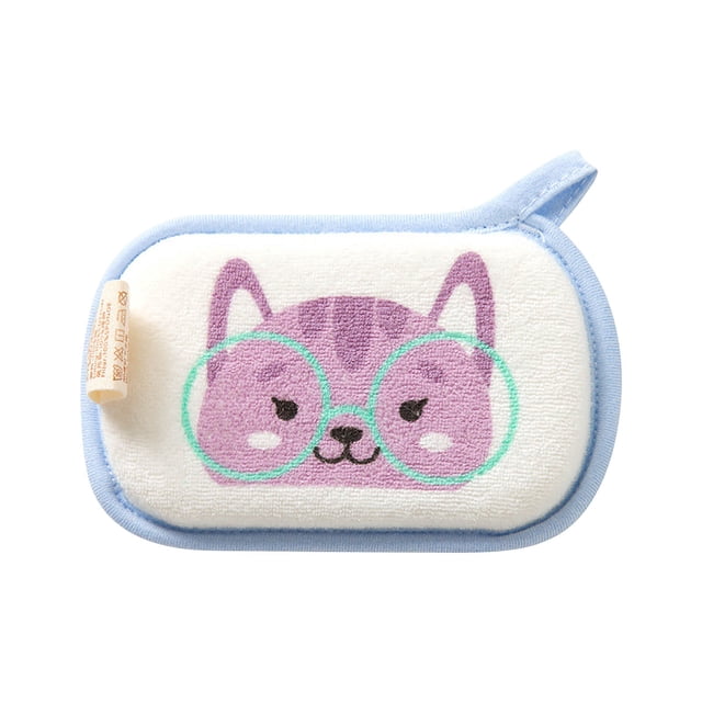 Hypoallergenic Baby Bath Sponge, Ultra-Soft Shampoo & Body Wash Tool for Newborns, Quick-Dry Bath Accessory