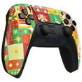 thumbnail image 3 of eXtremeRate Christmas Wrap Front Housing Shell w/Touchpad Replacement Cover for ps5 Controller BDM-010/020/030/040/050, 3 of 6