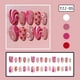 thumbnail image 2 of PBPCGBW Uñas Postizas Acrílicas Rosadas para San Valentín 30 Piezas, 2 of 7