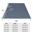 thumbnail image 3 of Fuzoiu White Dandelion Print Ultra-Soft Micro Fleece Blanket,All Seasons Flannel Throw, Lightweight Blanket for Bed, Sofa, Couch, Movie Night, Camping, and Travel-40"x30", 3 of 7