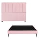 thumbnail image 1 of Recámara Queen Size Kami Pink con Cabecera + Base Cama Slim, 1 of 8