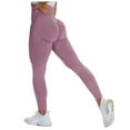 thumbnail image 2 of Lifting Leggings for Women High Waisted Tummy Control Seamless Leggings Stretch Soft Workout Gym Yoga Pants, 2 of 5