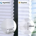 thumbnail image 3 of LazBlinds Cordless Cellular Shades, No Tools No Drill Light Filtering Honeycomb Shades Pleated Blinds for Windows, 48'' W x 48'' H, White, 3 of 6