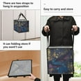 thumbnail image 2 of Home Organizer Foldable Fabric Storage Bin With Handle The Whale in The Night Sky, 2 of 7