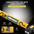 thumbnail image 4 of Beslands Work Light, 3000LM Bright LED Work Lights, 4400mAh Rechargeable Magnetic Underhood Work Light with Hooks, Cordless Battery Powered Mechanic Light for Car Repairing/Inspection/Garage/Workshop, 4 of 8