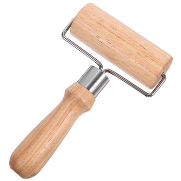 Shisuyan Wooden Handle Pastry Pizza Roller Kitchen Pizza Making Dough Roller Dough Roller Pin