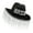 Black, variant on Bride Cowgirls Hat with Pearls Letter and Rhinestones Tassels for Bachelorette Party and Honeymoon Gathering Wear