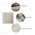 thumbnail image 4 of 1pc Mat de algodón tejido simple 1 unid Matón de olla tejida bastante tejida Pote práctico Mat, 4 of 5