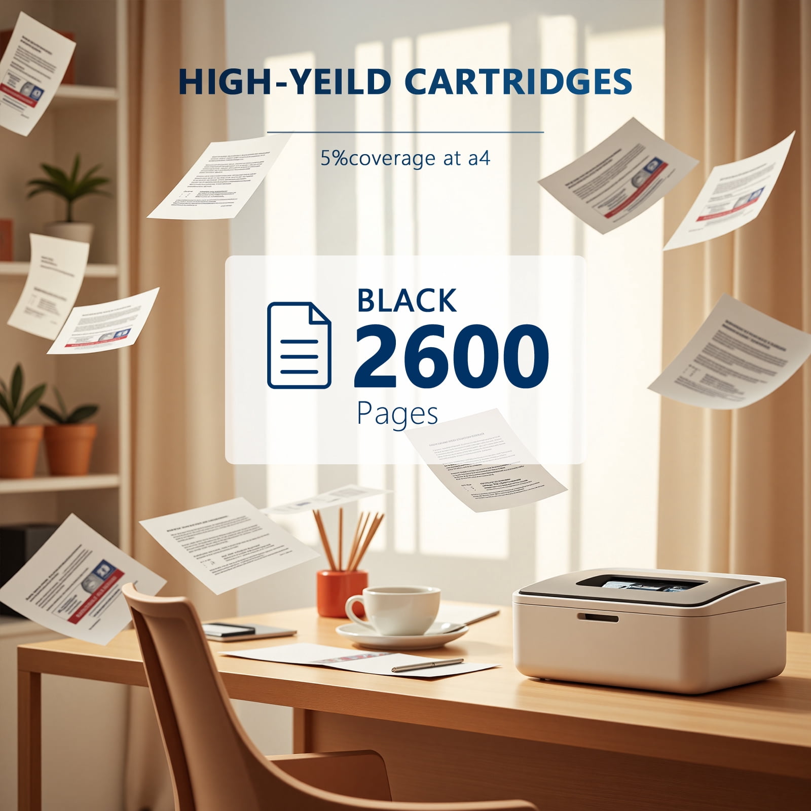 936 936e Ink Cartridges Black Ink Compatible with 936 Ink Cartridge with Chip for OfficeJet Pro 9110b 9125e 9735e Printers Ink