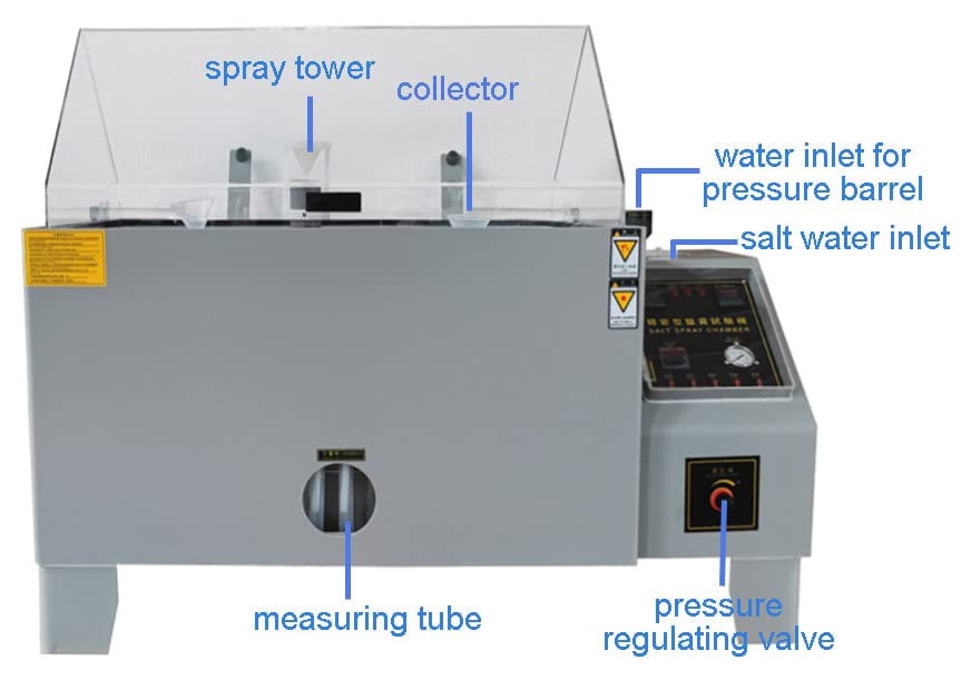 270L Salt Spray Chamber Fog Test for Laboratory Corrosion ABS Shell Corrosion Resistance Test