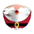 thumbnail image 1 of Transemion Christmas Themed Dust Mask Breathable Polyester Printing Face Mask with Elastic Ear Rope Type 4 Pattern 4 1Set, 1 of 6