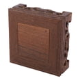 thumbnail image 4 of Delicate Small Square Teapot Base Vase Decoration Solid Wood Bonsai Pedestal Wooden Base(#2), 4 of 9