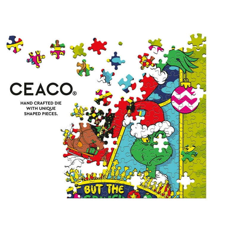 Ceaco Dr. Seuss 3 In 1 Grinch Multipack Jigsaw Puzzle - Walmart.com