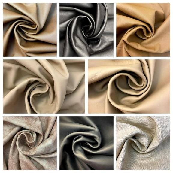 Assorted Full Grain Cowhide Leather Hides - 2-4 oz