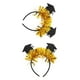 thumbnail image 1 of WEUVEB 2Ud Accesorios Para El De Graduación Negro Con Sombrero Para Fiesta, 1 of 8