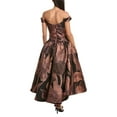 thumbnail image 2 of Amsale womens  Jacquard Gown, 6, Pink, 2 of 3