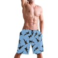 thumbnail image 6 of Men's Killer-Whales-Orcas-Ocean-Sea-Animals Quick Dry Swim Trunks with Pockets Beach Board Shorts Bathing Suits S-3XL, 6 of 7