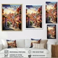 thumbnail image 4 of Designart "Magical Oaxaca Surrealism in Colorful Mexico I" Cityscapes Floater Framed Canvas Print, 4 of 7