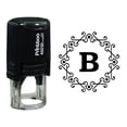 thumbnail image 1 of Printtoo Alphabet B Monogram Octagon Celtic Swirl Frame Self Inking Rubber Stamp Office Stationary, 1 of 7
