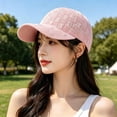 thumbnail image 3 of QASIEATN Daily Wear Baseball Caps for Women Vertical Pearl Knit Baseball Cap Fresh Casual Hat Fall Fashion Accessories, 3 of 4