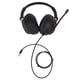 thumbnail image 2 of Auriculares telefónicos, auriculares binaurales de servicio al cliente Auriculares binaurales con cable Auriculares binaurales de servicio al cliente diseñados a medida, 2 of 12
