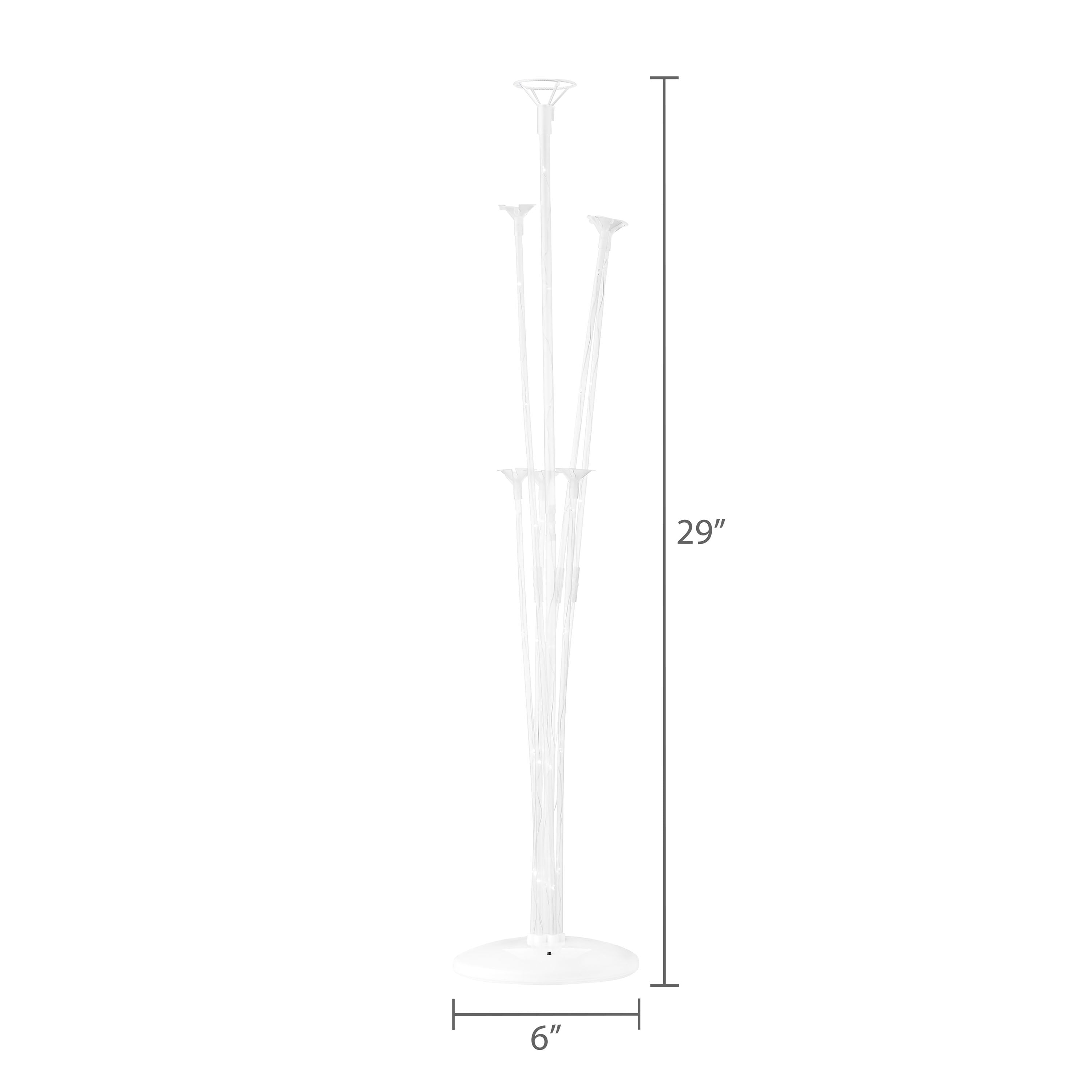 Way to Celebrate Light-Up LED Balloon Centerpiece Kit, Multicolor, by Way To Celebrate