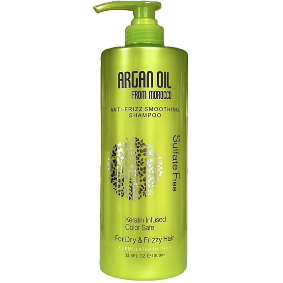 Argan Oil from Morocco Anti-Frizz Smoothing Shampoo, 33.8 fl.oz. (1000 ml)