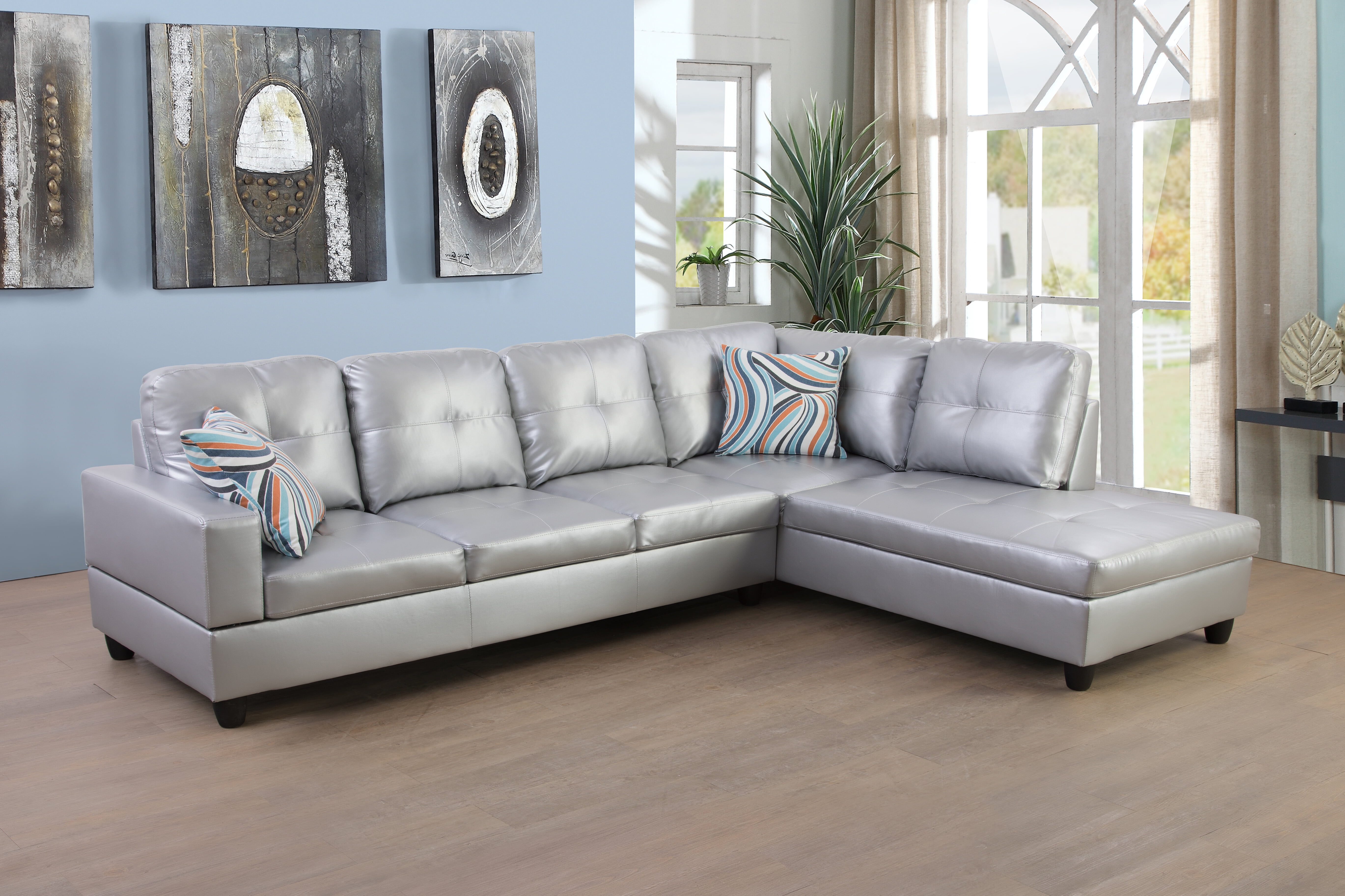 sally right corner sectional sofa bed