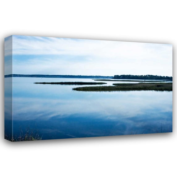 Alan Hausenflock 24x17 Gallery Wrapped Canvas Wall Art Titled - Still Water I