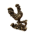 thumbnail image 4 of 3xEstatuilla De Pollo Estatua De Gallo De Cobre Chino Para Tienda Hotel Aniversarios Color Cobre, 4 of 8