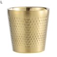 thumbnail image 1 of ENJOYW 175ML Tasse à Eau Résistant à la Chaleur en Acier Inoxydable Minimaliste Double Couche Conception Tasse à Boire Fournitures Ménagères Tasse à Eau, 1 of 7